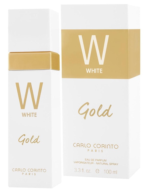 Eau de toilette Carlo Corinto White Gold de mujer