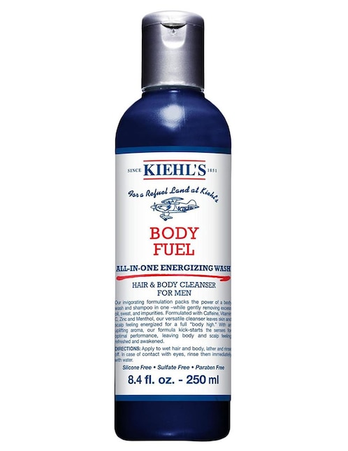 Gel de baño Kiehl's Body Fuel All in One Energizing Wash
