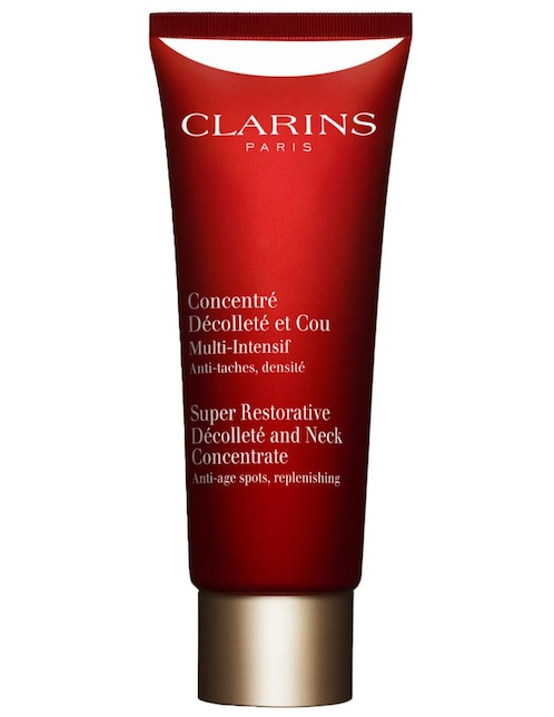 Imagen de producto Crema para cuello recomendada para prevenir signos de la edad día y noche Clarins para piel normal