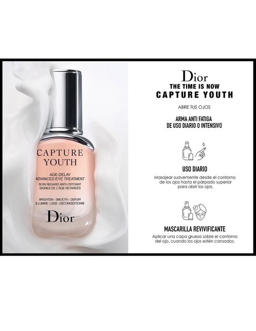 capture youth dior contorno de ojos