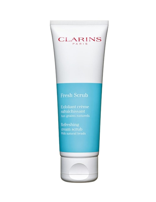 Exfoliante facial Clarins Fresh Scrub para piel seca