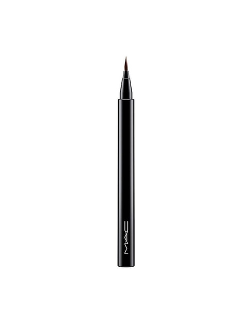Delineador para ojos mate Mac Brushstroke Liner BRUSHBROWN