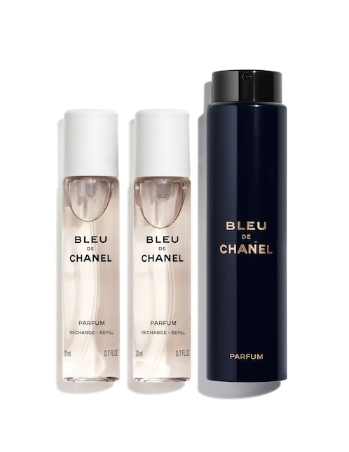 <b>CHANEL<br>BLEU DE CHANEL</b><br><span>PARFUM TWIST AND SPRAY</span>