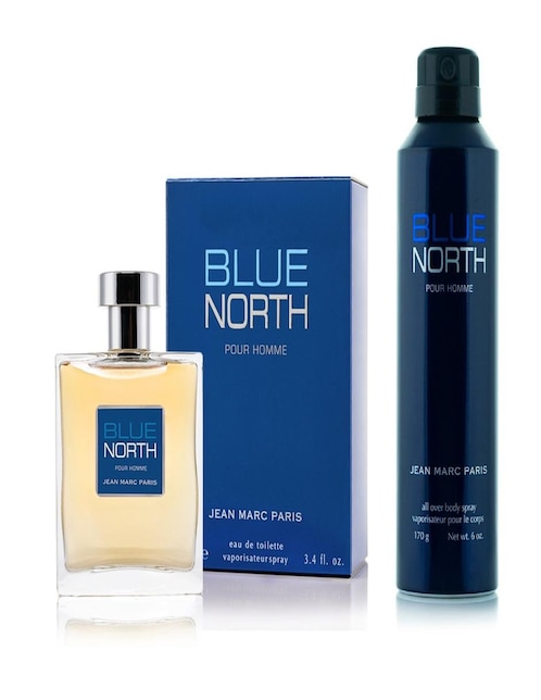 Eau de toilette Jean Marc Paris Blue North para hombre