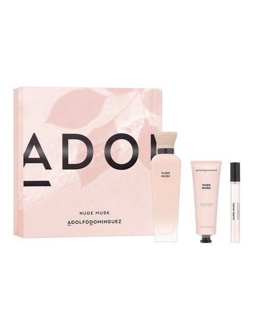 Set de fragancia Agua de Perfume Adolfo Dominguez Nude Musk para mujer en  Liverpool