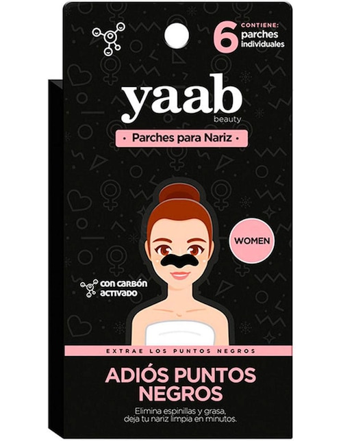 Parches nasales adiós puntos negros Yaab