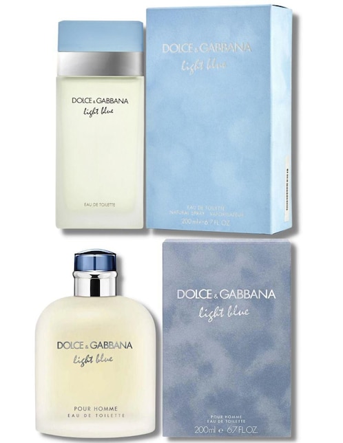 Set de Fragancias Dolce Gabbana Light Blue unisex Liverpool