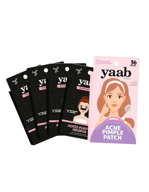 Set parches nasales Yaab Beauty anti acné