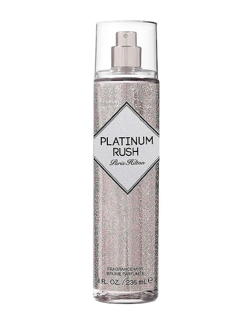 Body mist Paris Hilton Platinum Rush para mujer