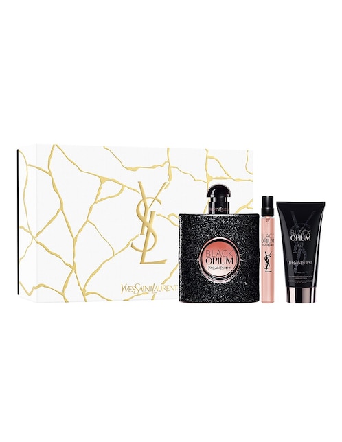 Set de fragancia Yves Saint Laurent Black Opium para mujer