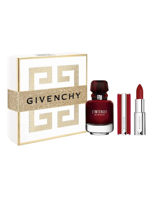 Set de fragancia Givenchy L'interdit Eau de Parfum Rouge para mujer