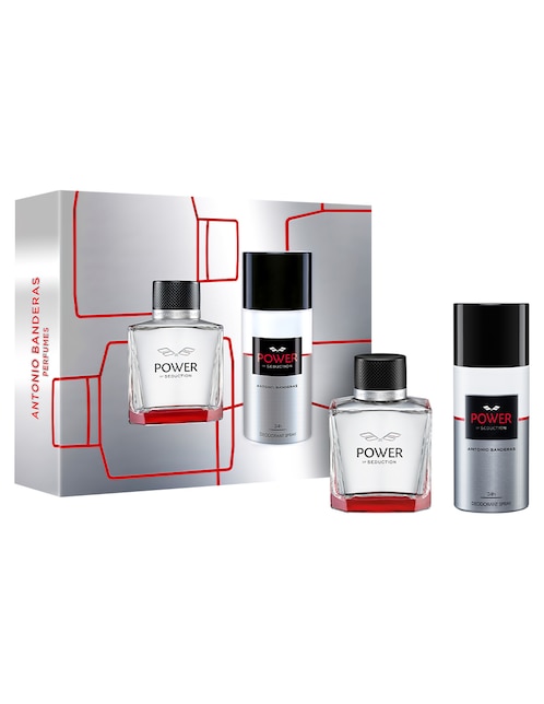 Set Eau de toilette Antonio Banderas Power of Seduction para hombre