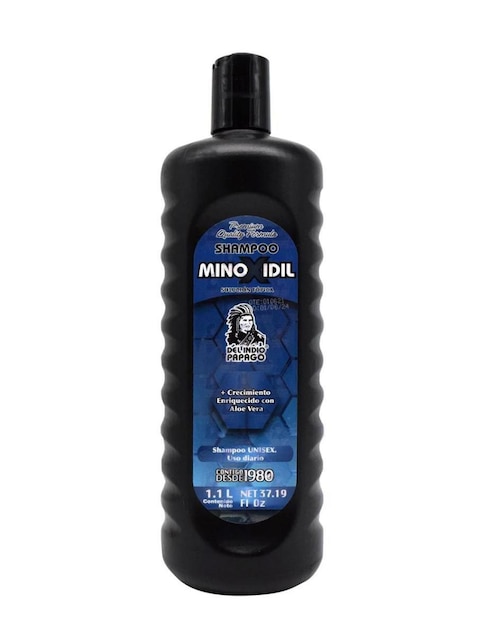 Shampoo para cabello todo tipo Minoxidil Indio Papago Shampo de crecimiento