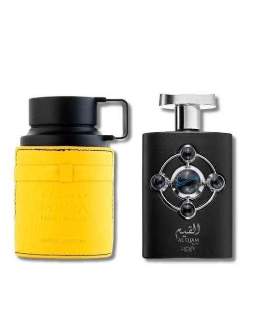 Set eau de parfum Armaf Duo Odissey Mega & Al Qiam Silver para hombre