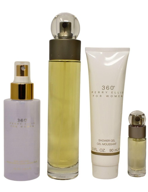 Set de fragancia Perry Ellis 360 para mujer