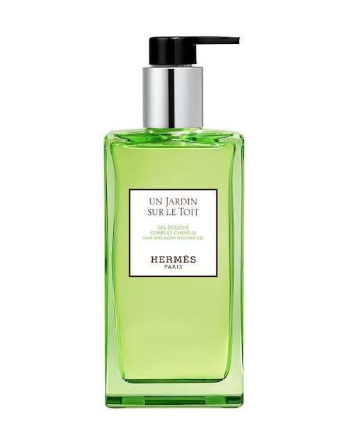 Gel corporal limpiador Un jardin sur le toit SG 200ml Hermès Bath line