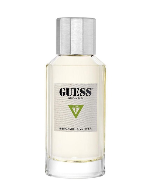 Eau de parfum GUESS Originals Type 1 Bergamota y Vetiver unisex