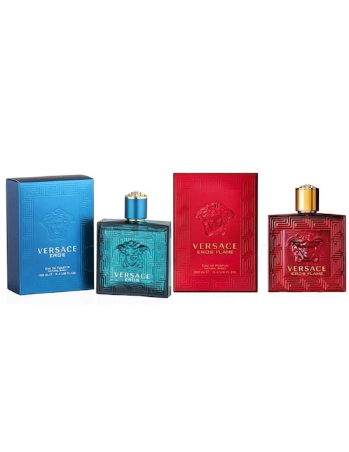 Set eau de parfum Versace Eros para hombre