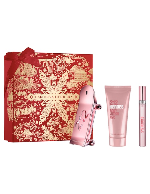 Kit Eau de parfum Carolina Herrera 212 Heroes para mujer