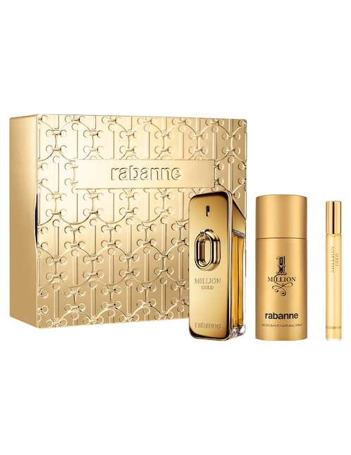 Kit parfum Rabanne Million Gold para hombre