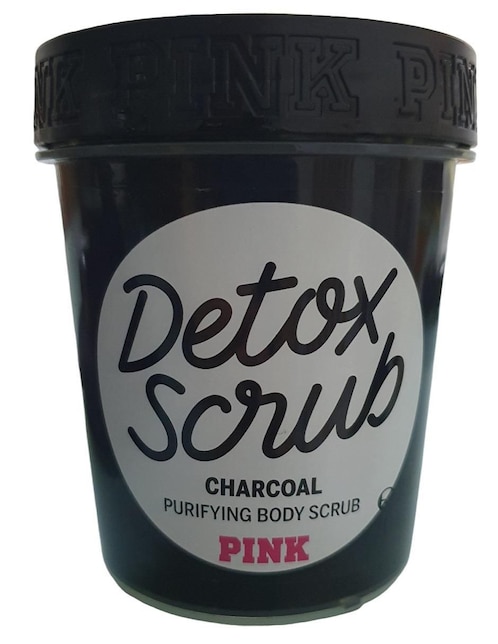 Exfoliante Corporal Pink Detox Scrub Charcoal Pink para todo piel