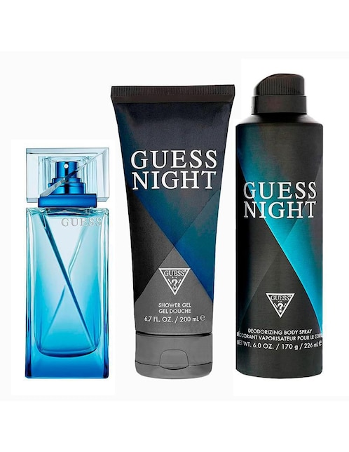 Kit eau de toilette GUESS Night para hombre