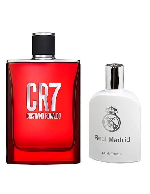 Set eau de toilette Air-Val International Cr7 y Real Madrid para hombre