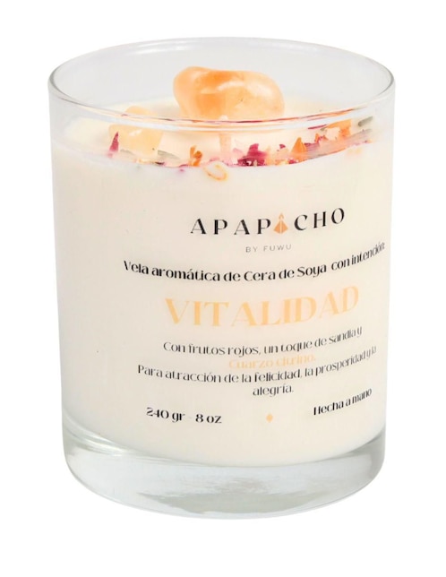 Vela aromática aroma frutos rojos 1