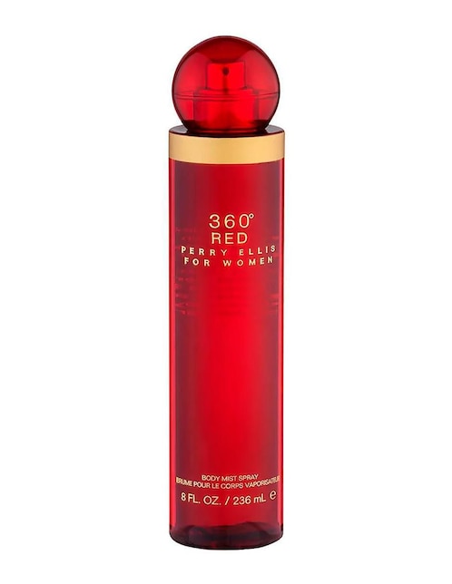 Body mist Perry Ellis 360 Red para mujer
