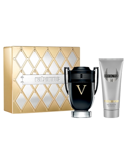 Kit eau de toilette rabanne invictus para hombre
