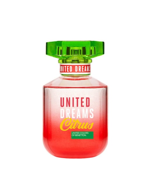 Eau de toilette Benetton United Dreams Citrus para mujer