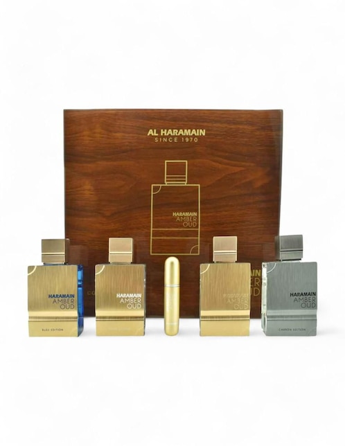 Set eau de parfum Al Haramain Amber Oud Collection unisex