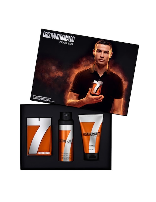 Kit Eau de toilette CR7 Fearless para hombre