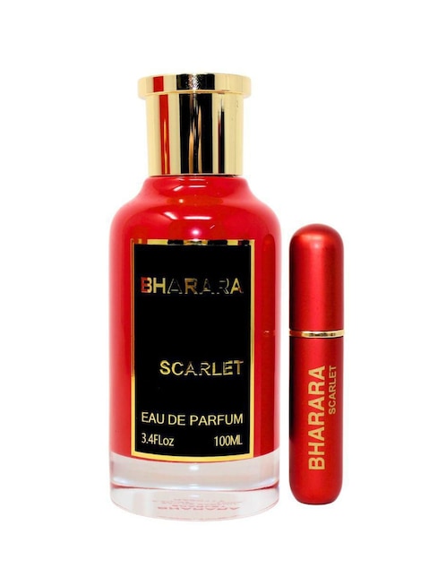 Set eau de parfum Bharara Scarlet para mujer