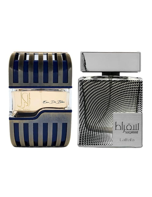 Set Eau de parfum Lattafa Al Azal & Suqraat para hombre