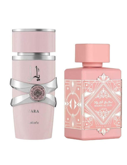 Set eau de parfum Lattafa Yara & Bade´e Al Oud para mujer