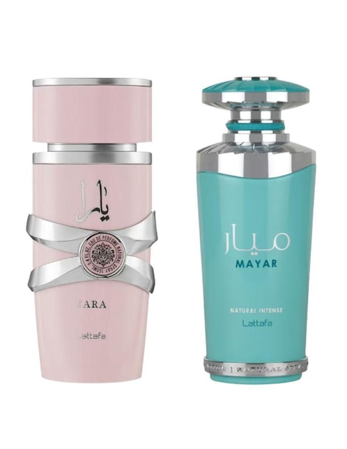 Set eau de parfum Lattafa Yara & Mayar para mujer