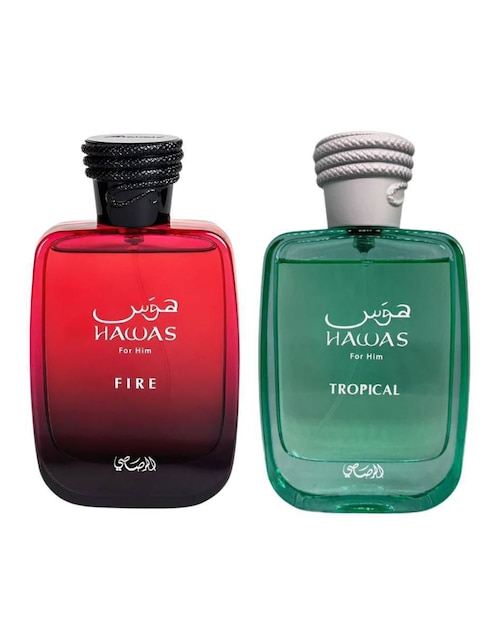 Set Eau de parfum Rasasi Hawas para hombre