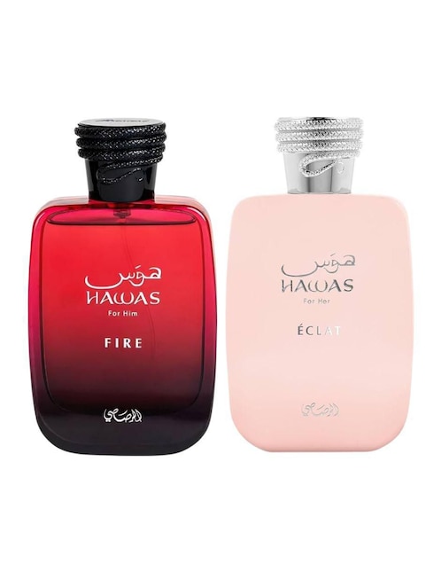 Set eau de parfum hawas "para" unisex 1