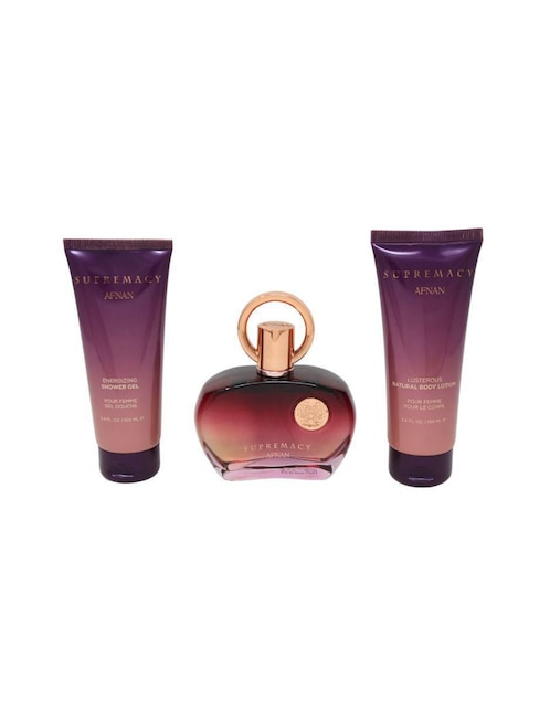 Set eau de parfum Afnan Supremacy Purple para mujer