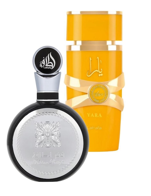 Set eau de parfum Lattafa Fakhar y Yara Tous unisex