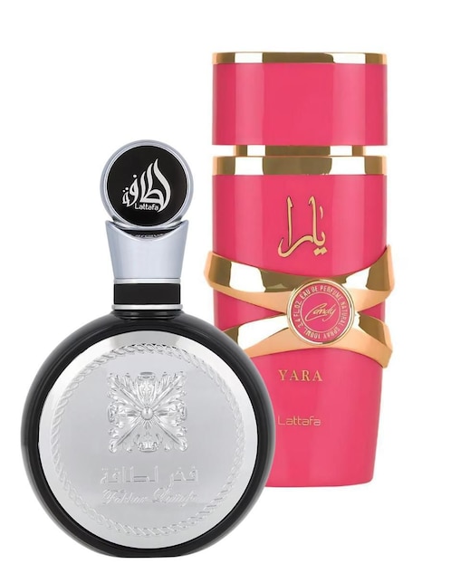 Set Eau de parfum Lattafa Fakhar + Yara Candy unisex