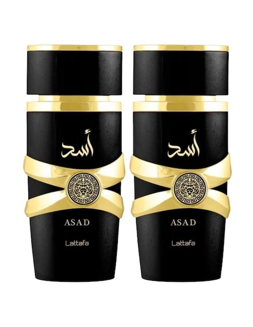 Set eau de parfum Lattafa Asad para hombre