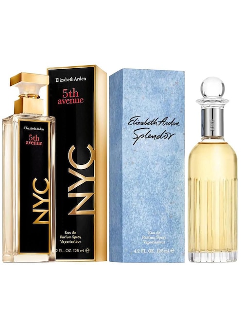 Set eau de parfum Elizabeth Arden5th Avenue NYC +Splendor para mujer