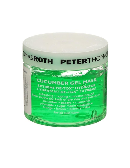 Cucumber Gel Mask para hidratar Peter Thomas Roth