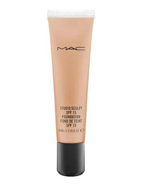 Base De Maquillaje Líquida M.A.C Studio Sculpt SPF 15 Foundation Acabado Natural