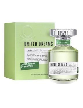 Eau de toilette Benetton United Dreams Live Free para mujer