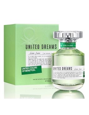 Eau de toilette Benetton United Dreams Live Free para mujer