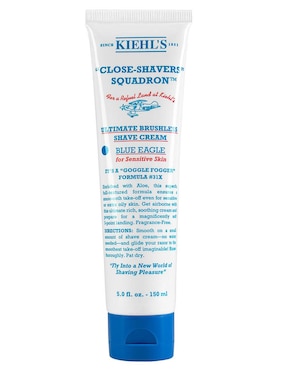 Crema Para Afeitar Kiehl's Close Shavers Squadron Ultimate Brushless Shave Cream Blue Eagle