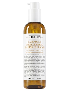 Limpiador Facial Deep Cleansing Foaming Face Wash Kiehl's Calendula Recomendado Para Calmar Y Regenerar La Piel